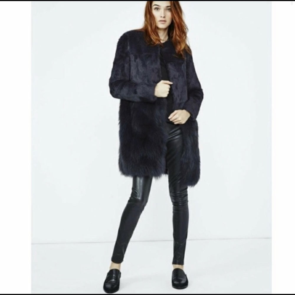 Maje Fur Coat